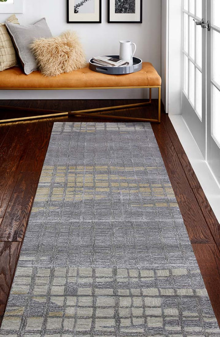 Bashian Greenwich R129-HG364 Grey Rug