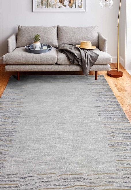 Bashian Greenwich R129-HG385 Silver Rug