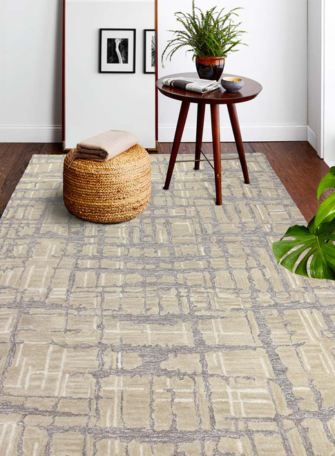 Bashian Verona R130-LC165 Taupe Rug