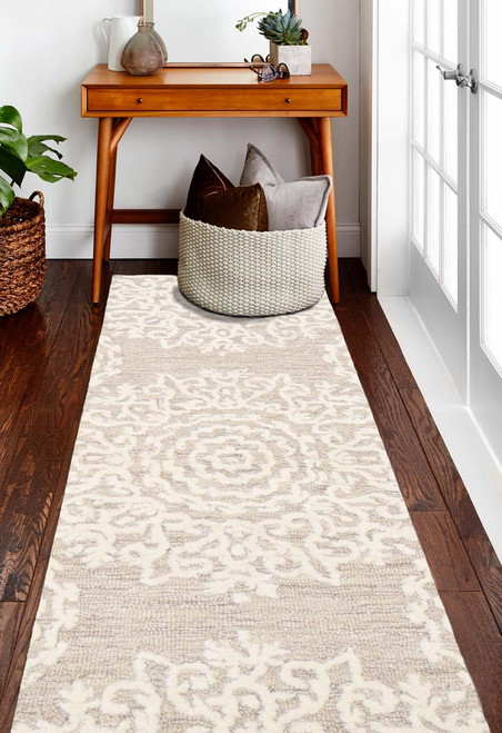 Bashian Verona R130-LC175 Biscuit Rug