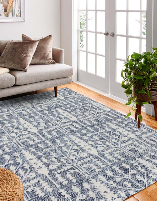 Bashian Valencia R131-AL133 Denim Rug