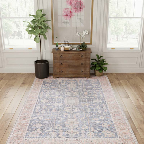 Bashian Vintage V108-PR204 Slate Rug