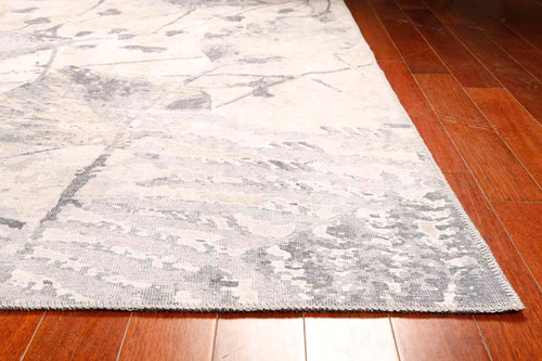 Kas London 4813 Beige Grey Foliage Rug