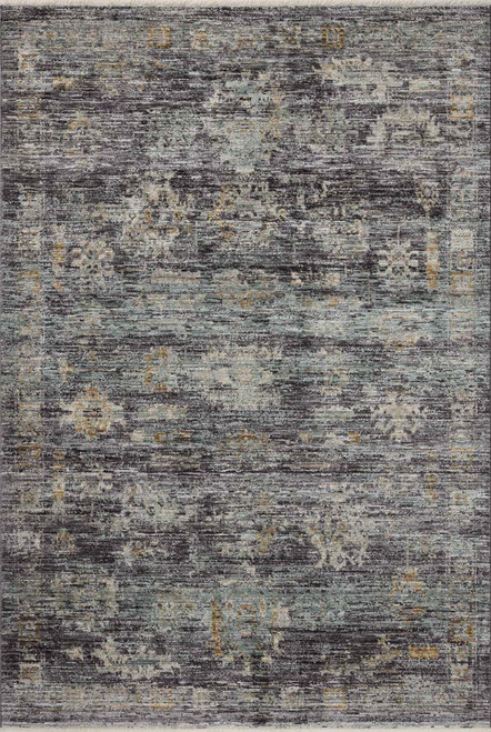 Jean Stoffer x Loloi Katherine KES-04 Ink Jade Rug