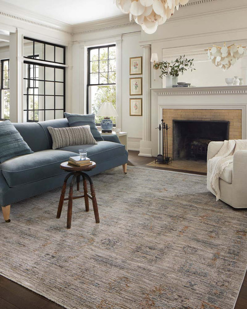 Jean Stoffer x Loloi Katherine KES-04 Pebble Ocean Rug