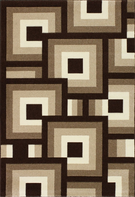 Blocks 1525.51 Brown/Beige Rug By Oasis