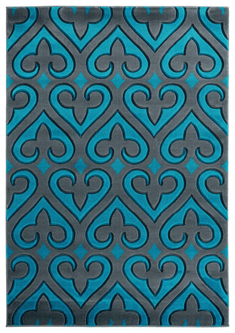 United Weavers Bristol 2050 11469 Heartland Turquoise Rug