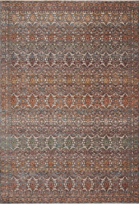 Loloi Lourdes LOU-03 Stone Multi Rug