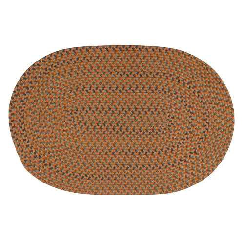 Colonial Mills Winfield Oval Rust Rug