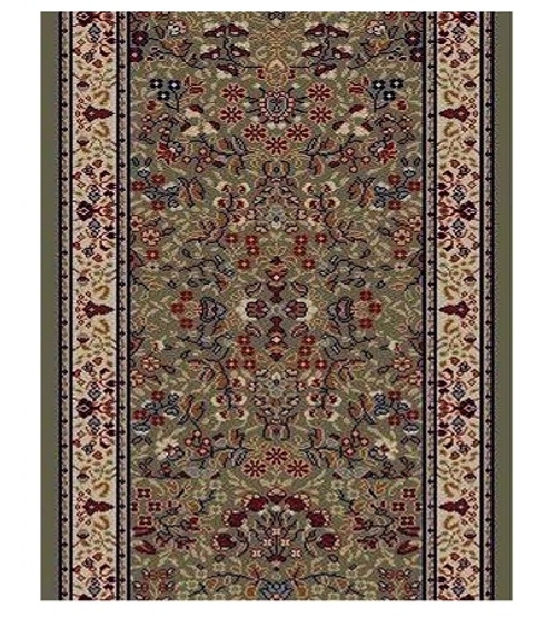 BRI02 Olive Carpet Hallway and Stair Runner - 26" x 27 ft