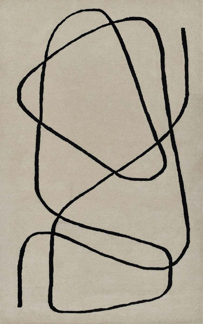 Momeni Simba SIM-8 Ivory Rug