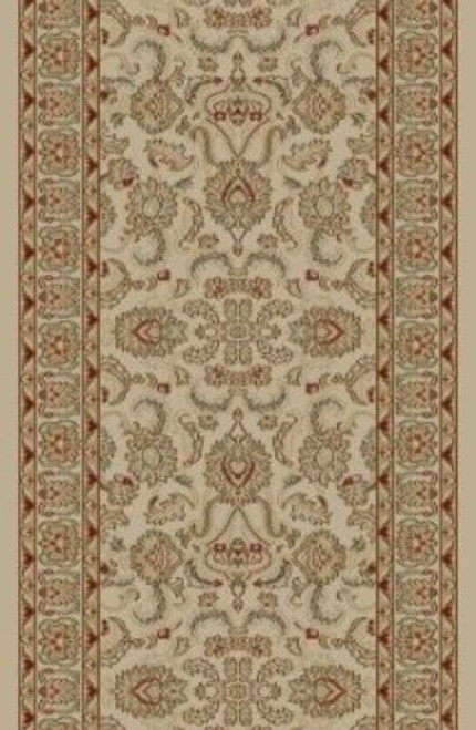 RIO01 Camel Carpet Hallway and Stair Runner - 26" x 9 ft