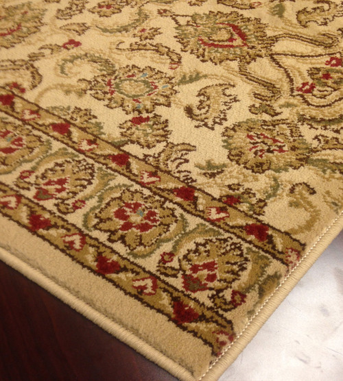 RIO01 Camel Carpet Hallway and Stair Runner - 26" x 14 ft