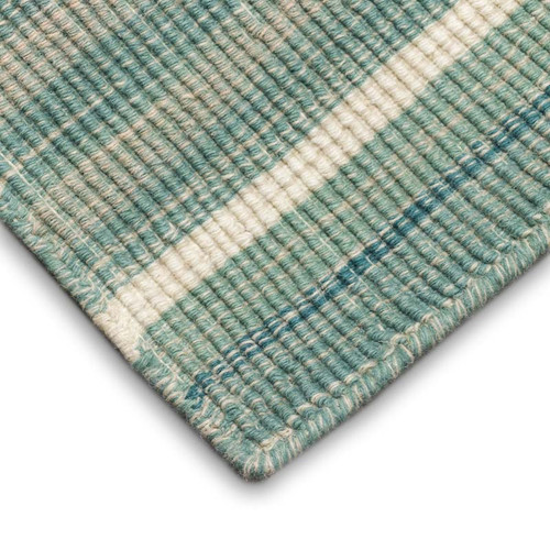 TransOcean Aruba 7539 04 Faded Stripe Aqua Rug