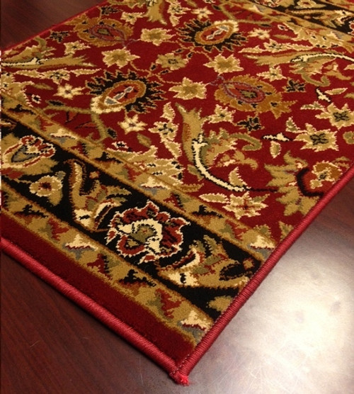 RIO02 Red Carpet Hallway and Stair Runner - 26" x 13 ft
