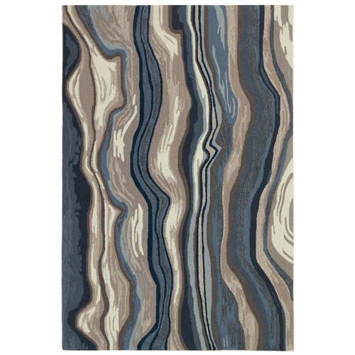 TransOcean Ravella 2285 03 Ipanema Blue Grey Rug