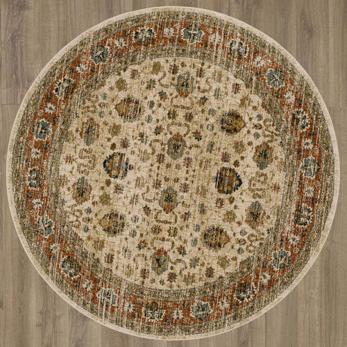 Karastan Spice Market 91199 70033 Koyna Cream Rug