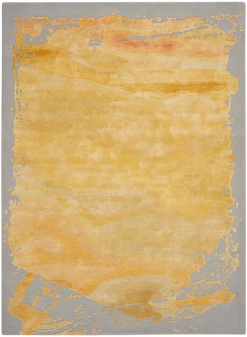 Nourison Prismatic PRS19 Grey Gold Rug