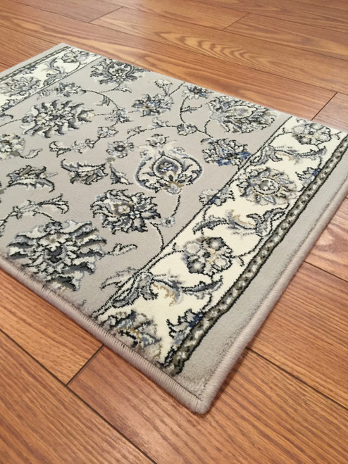 SHA07 Grey Carpet Hallway and Stair Runner - 26" x 15 ft