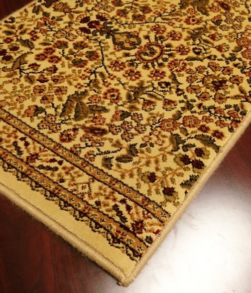 WO04 Ivory Carpet Hallway and Stair Runner - 26" x 30 ft