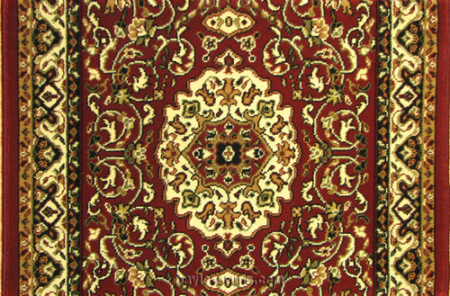 WO05 Wine Carpet Hallway and Stair Runner - 26" x 8 ft