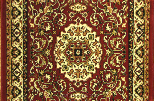 WO05 Wine Carpet Hallway and Stair Runner - 26" x 14 ft