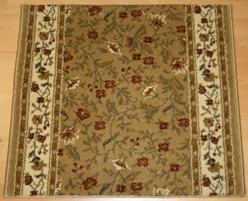 Como 1593 Beige Carpet Hallway and Stair Runner - 26" x 10 ft