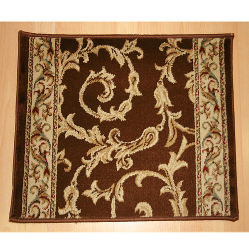 BRI01 Brown Carpet Hallway and Stair Runner - 26" x 33 ft