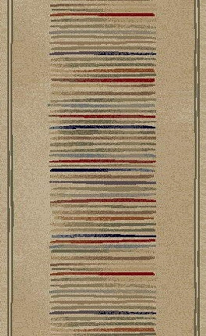 BRI13 Multi Carpet Hallway and Stair Runner - 26" x 32 ft