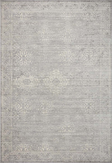 Loloi Indra INA-02 Silver Ivory Rug