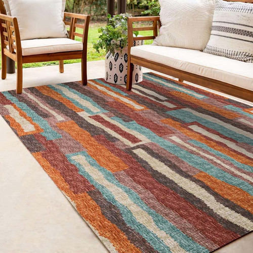 Addison Bravado ABV37 Paprika Rug x Dalyn