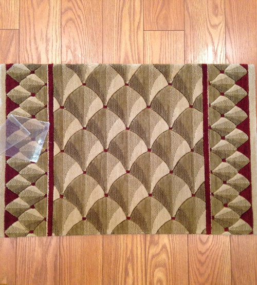 Metropolis ME03 Sand Carpet Hallway and Stair Runner - 30" x 38 ft