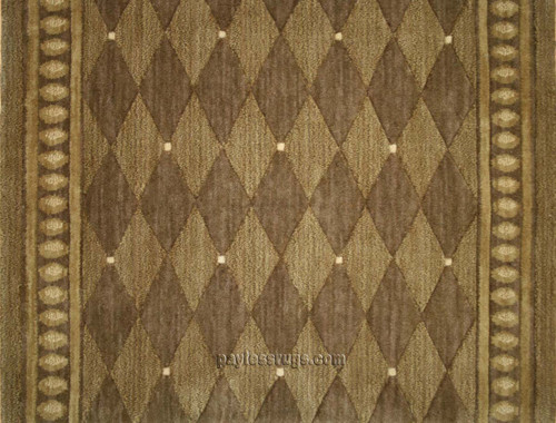 Metropolis ME04 Cocoa Carpet Hallway and Stair Runner - 30" x 31 ft