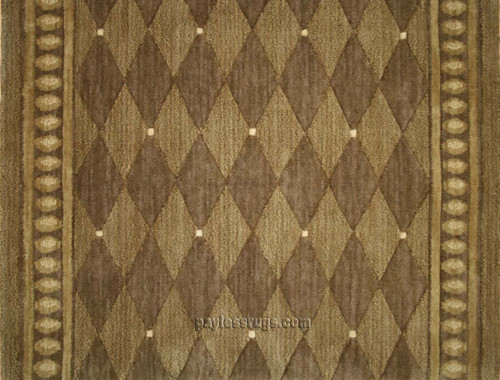 Metropolis ME04 Cocoa Carpet Hallway and Stair Runner - 30" x 34 ft