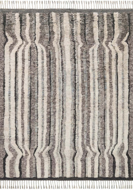 Loloi Khalid KF-03 Stone Charcoal Rug