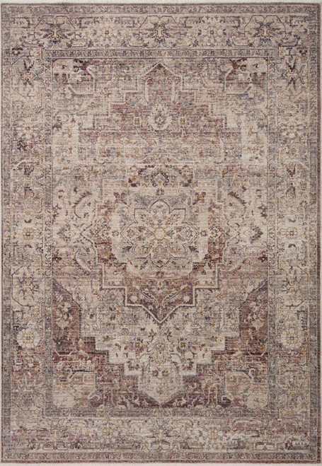 Loloi Lyra LYR-06 Berry Stone Rug