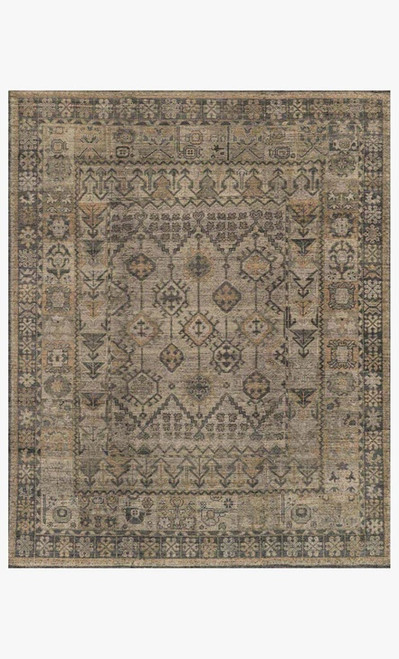 Loloi Heirloom HQ-06 Bone/Charcoal Area Rug