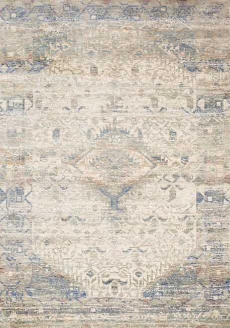 Loloi Revere REV-06 Ivory Blue Rug