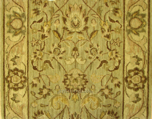 Persian Dream PD01 Light Green Carpet Hallway and Stair Runner - 30" x 34 ft