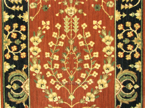 Persian Dream PD02 Rust Carpet Hallway and Stair Runner - 30" x 32 ft