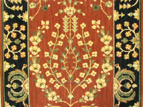 Persian Dream PD02 Rust Carpet Hallway and Stair Runner - 41" x 35 ft