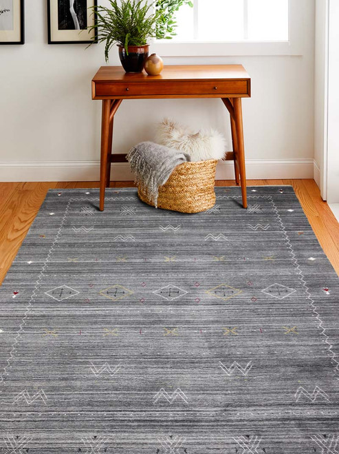 Bashian Terrain T142-BT106 Grey Rug