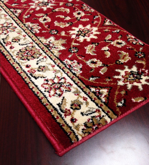 Como 1592 Red Carpet Hallway and Stair Runner - 26" x 34 ft