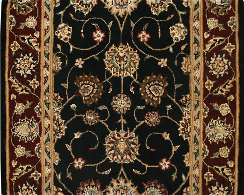 Nourison 2000 2017 Black Carpet Hallway and Stair Runner - 30" x 14 ft