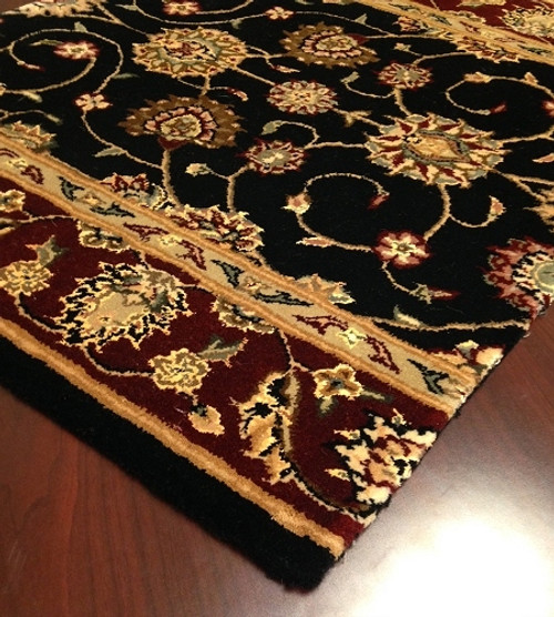 Nourison 2000 2017 Black Carpet Hallway and Stair Runner - 30" x 14 ft
