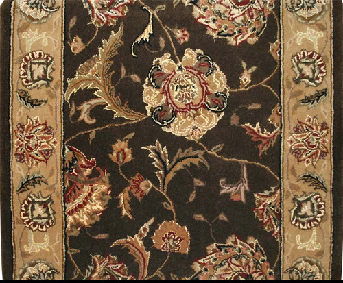 Nourison 2000 2206 Brown Carpet Hallway and Stair Runner - 30" x 25 ft