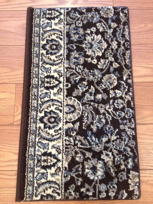 Alba 1767 Brown Carpet Hallway and Stair Runner - 26" x 8 ft