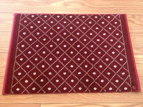 Como 782 Red Carpet Hallway and Stair Runner - 26" x 8 ft