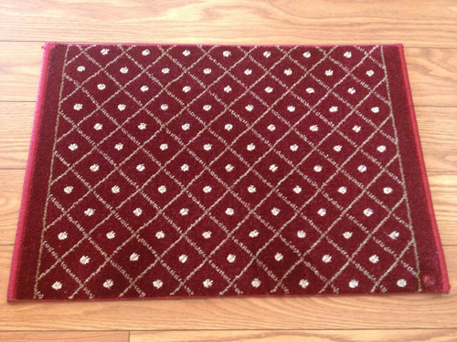 Como 782 Red Carpet Hallway and Stair Runner - 26" x 12 ft