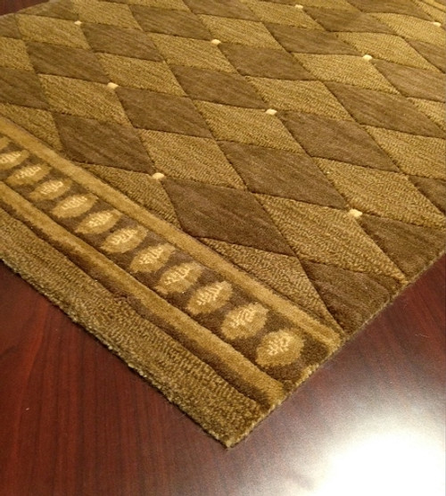 Metropolis ME04 Cocoa Carpet Hallway and Stair Runner - 30" x 26 ft